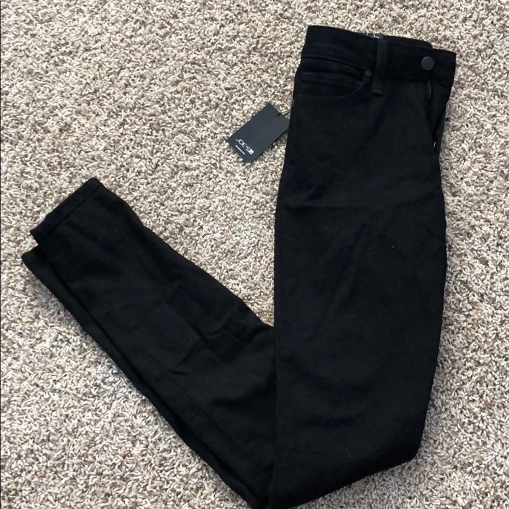 Joe’s jeans black skinny leg jean